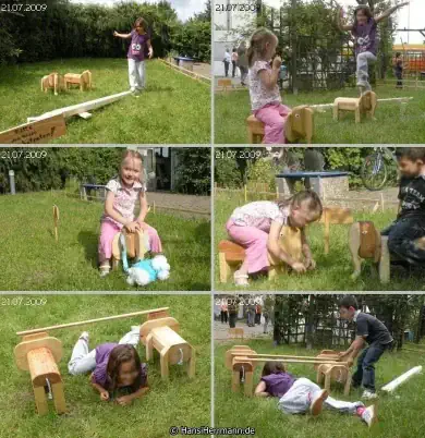 Kids auf Spielwiese