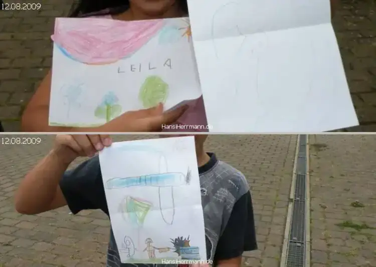 Zeichnungen von Kindern für mich. 😄