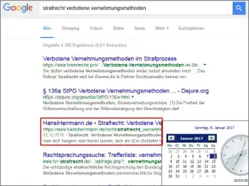 Google-Suche: strafrecht verbotene vernehmungsmethoden