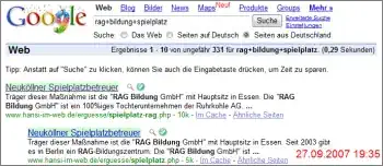Google-Suche: rag+bildung+spiel­platz