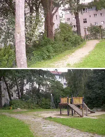 Spielplatz: Berlin-Neukölln, Neuköllnische Allee 89