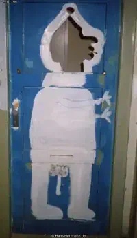 Wohnungstür eines Nachbarn, Bild 3