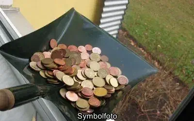 Geld zum Fenster rauswerfen