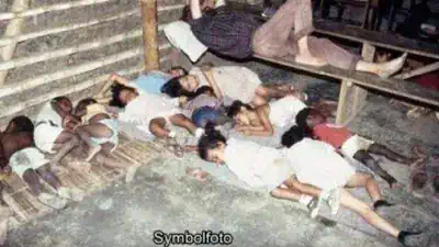 Imaginäre Flüchtlingsunterkunft