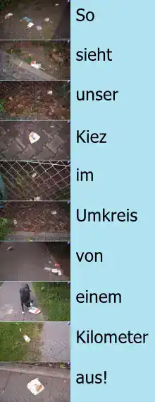 McDonald’s Müll im Umkreis von 1 Kilometer!