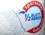 Rossmann halbierte Küchentücher