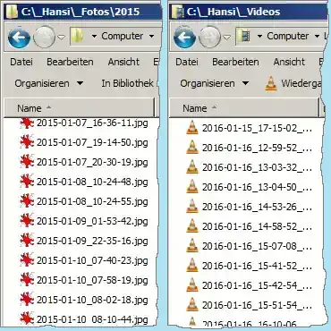 AntRanamer: Ordner »Fotos« und »Videos«