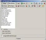 AntRenamer: Programmfenster
