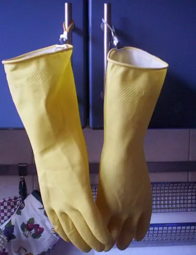 Handtuch-Clips zum Spülhandschuhe-Trocknen