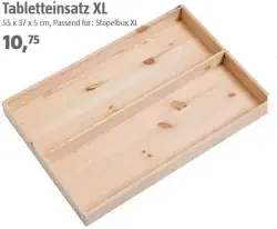 Tablett-Einsatz als Gewürzregal